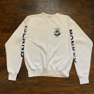 Brandy Melville- Monkey island sweatshirt